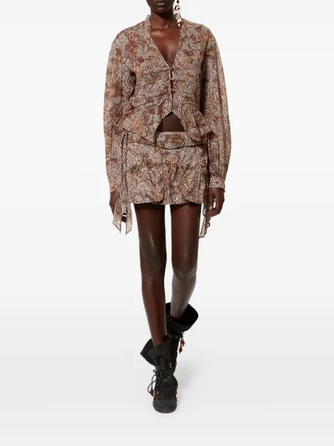 ISABEL MARANT falda corta Coralie