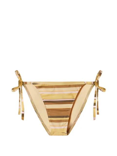 ISABEL MARANT Flaviana printed low-rise bikini bottoms