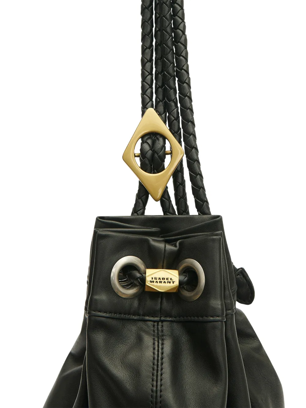 Medium Maia Leather Shoulder Bag
