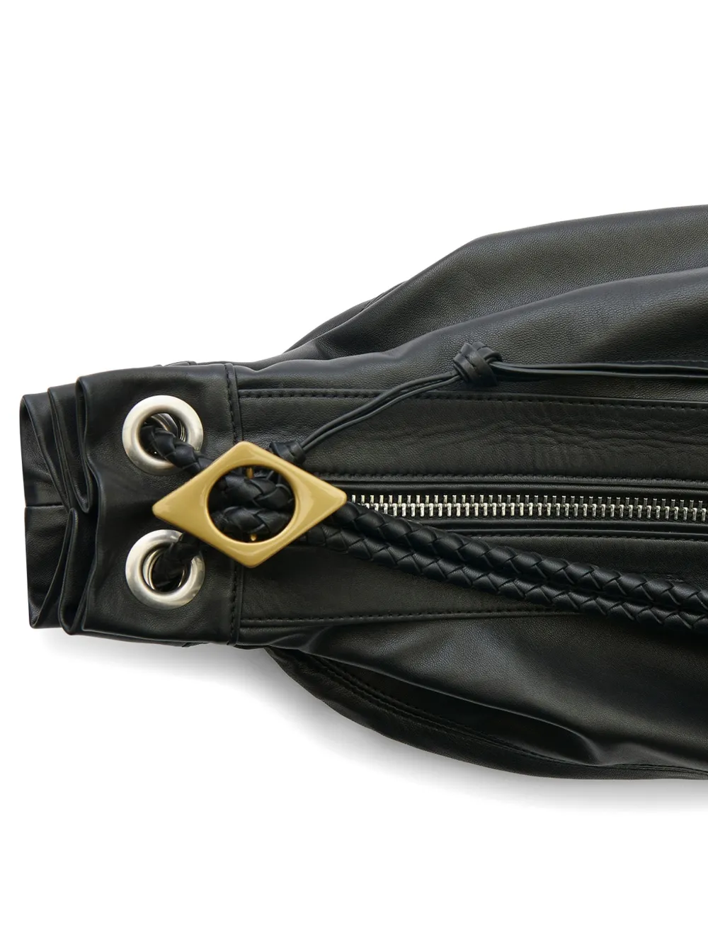 Medium Maia Leather Shoulder Bag