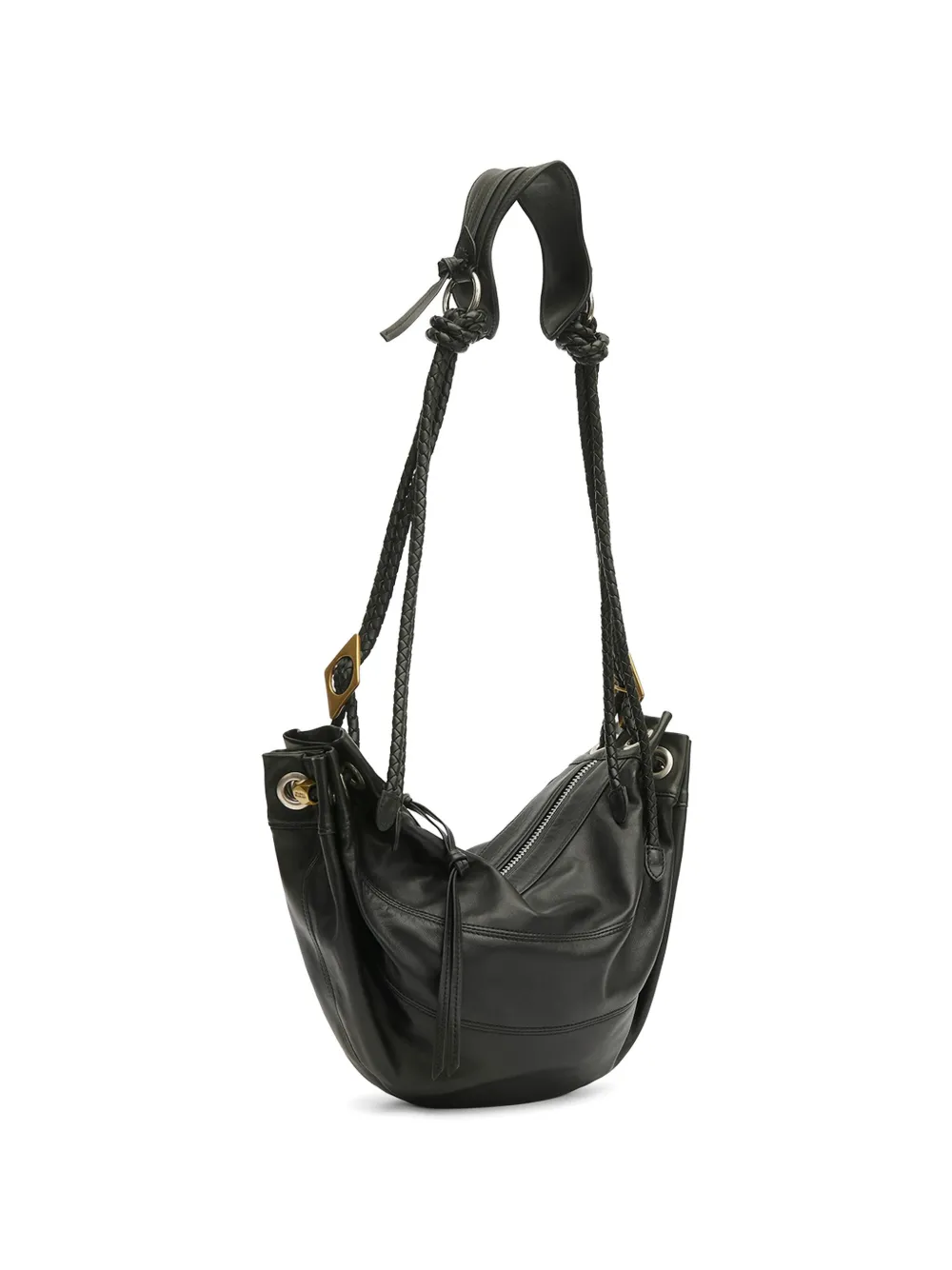 Medium Maia Leather Shoulder Bag