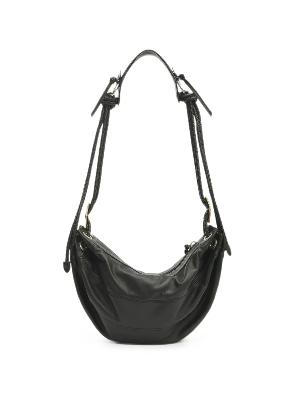 ISABEL MARANT Borsa a spalla Maia media in pelle - Nero