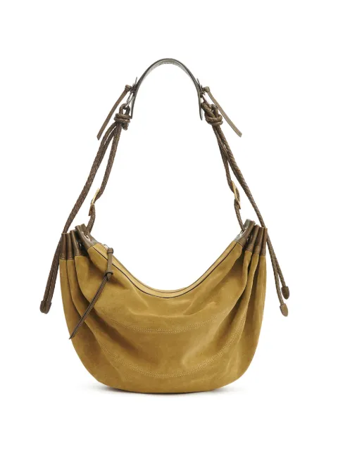 ISABEL MARANT large Maia half-moon braided-strap shoulder bag