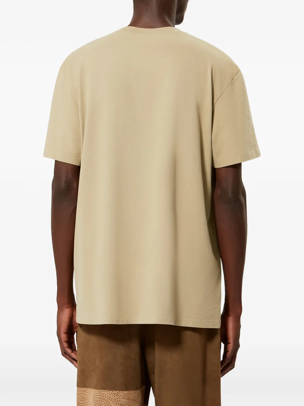 MARANT Honore T-shirt met borduurwerk Beige