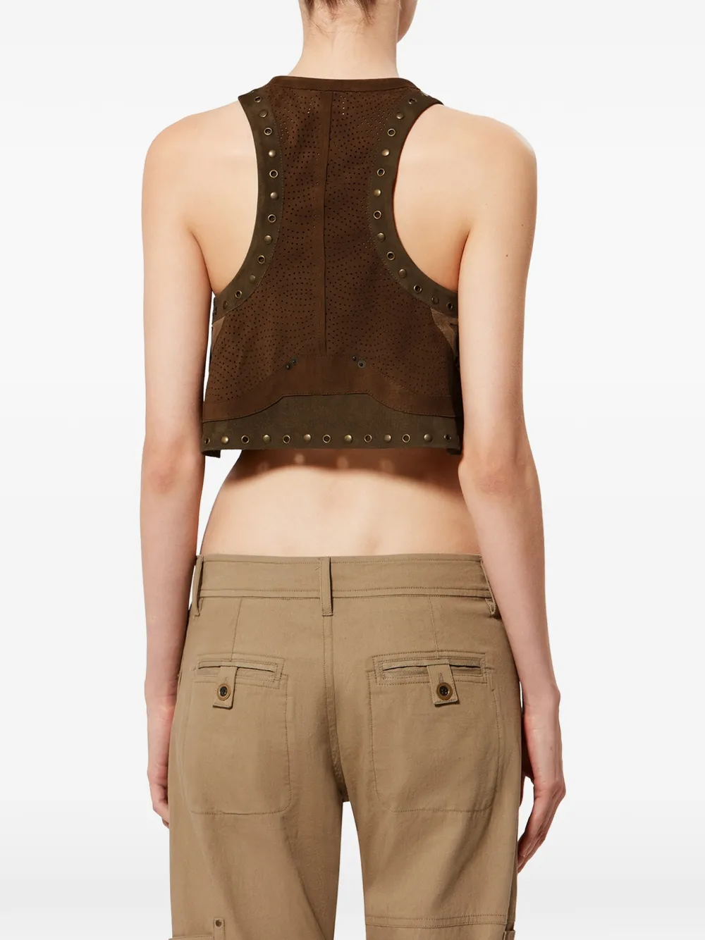 Kelby Asymmetrical Patchwork Vest