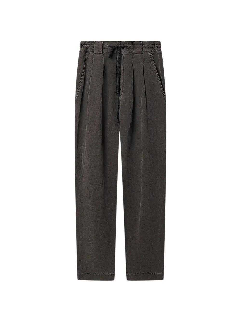 MARANT 시리우스 드로스트링 웨이스트 플리츠 팬츠 | 그레이 | Image 1