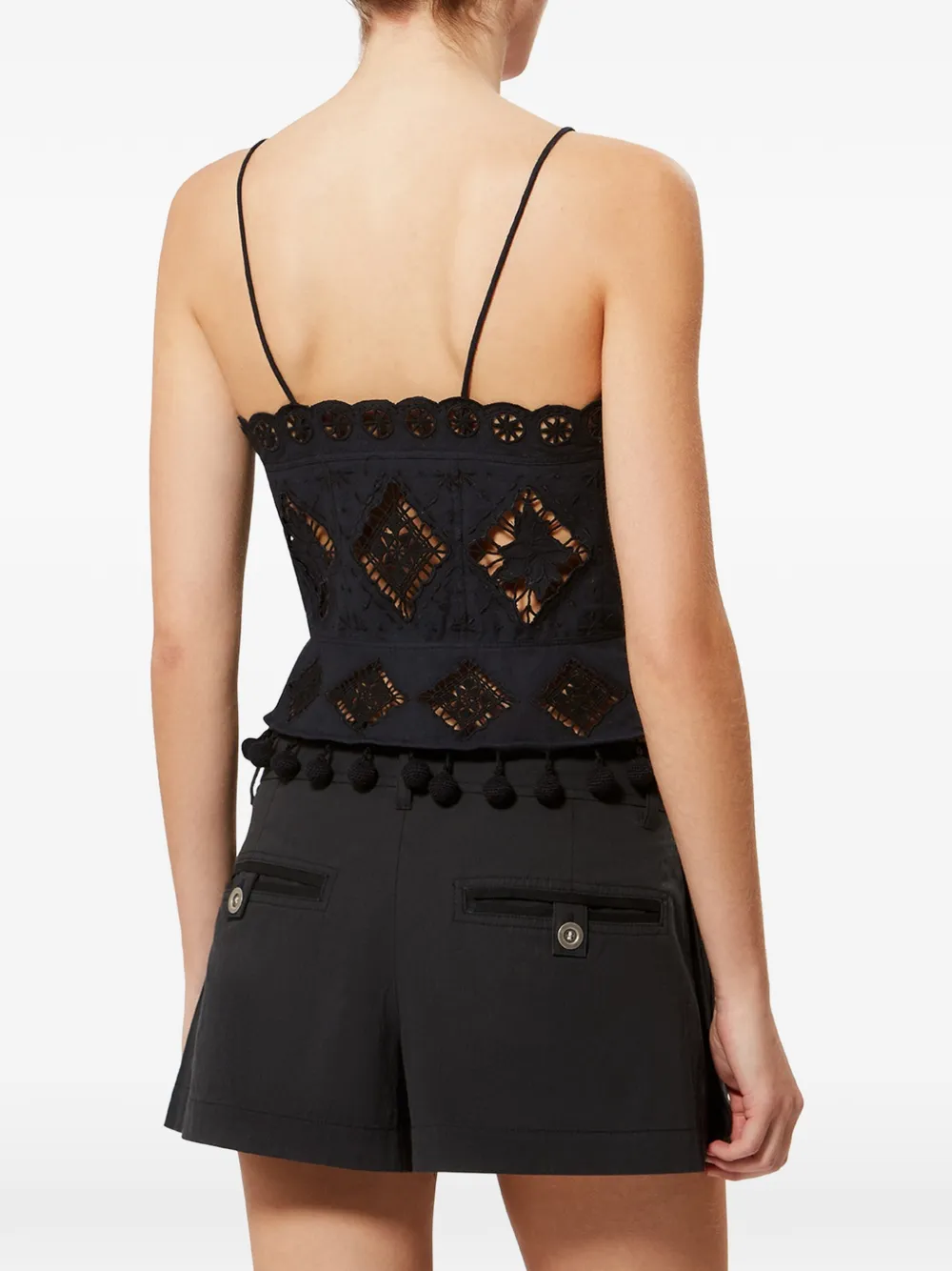 ISABEL MARANT Nelsey top Zwart