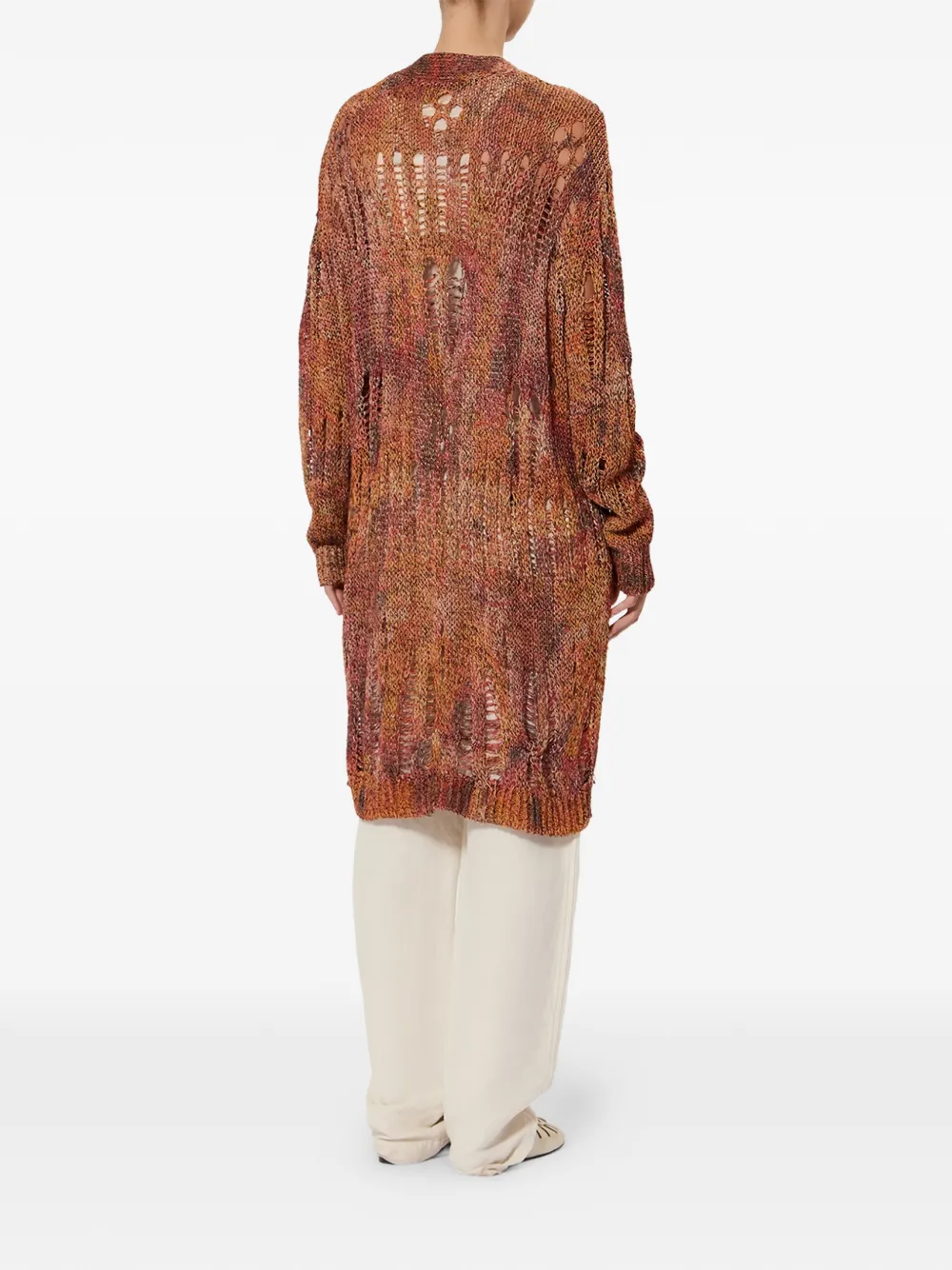 ISABEL MARANT Hanae lang vest Oranje