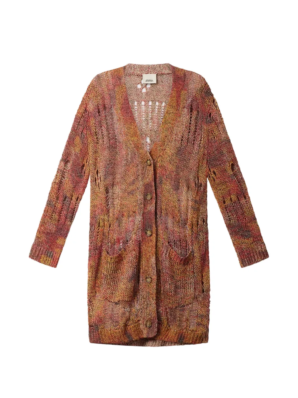 ISABEL MARANT Hanae cardigan - Arancione