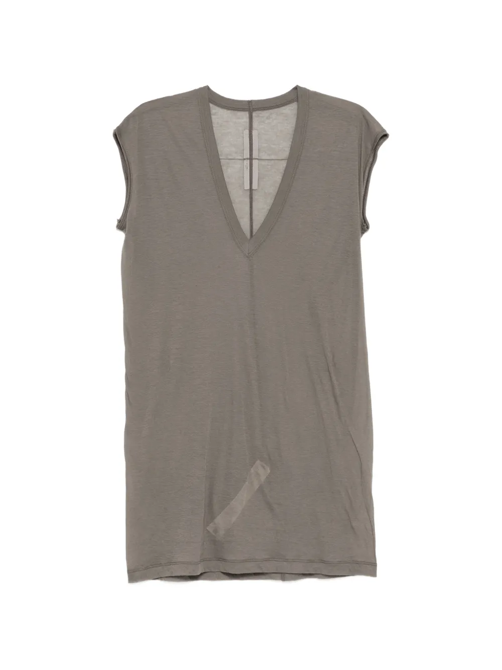 Rick Owens V-neck vest - Marrone