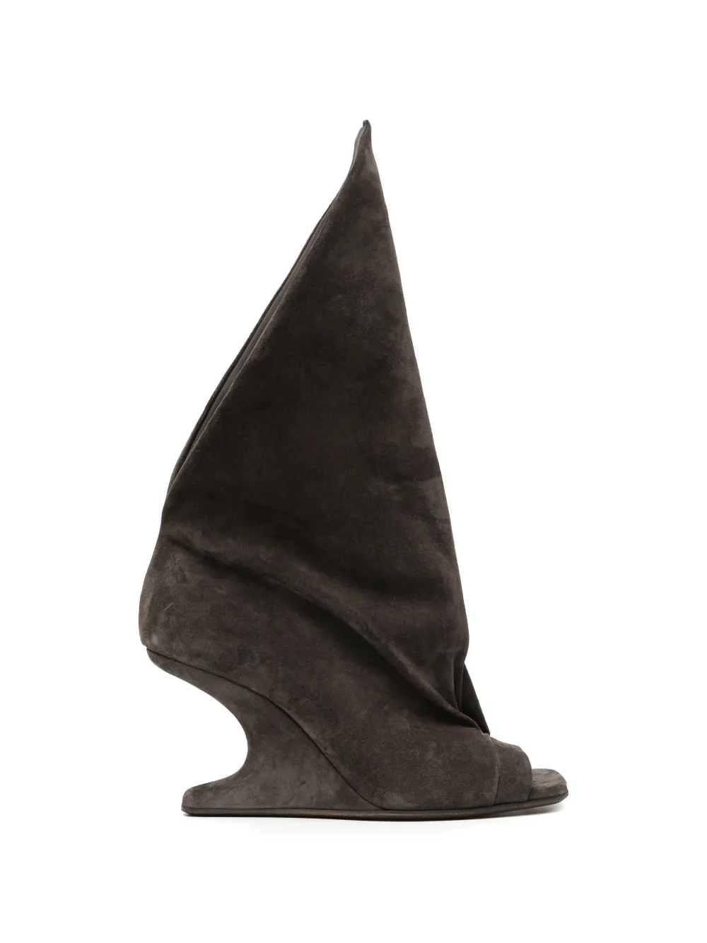 Rick Owens Sandalen met open neus Bruin