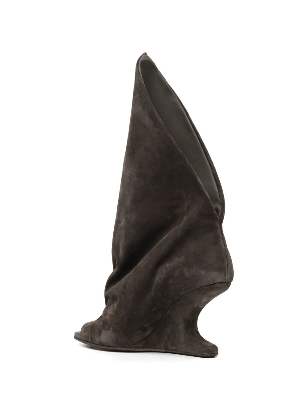 Rick Owens Sandalen met open neus Bruin