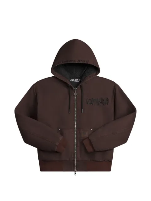 LOSTSHDWS zip-fastening hoodie