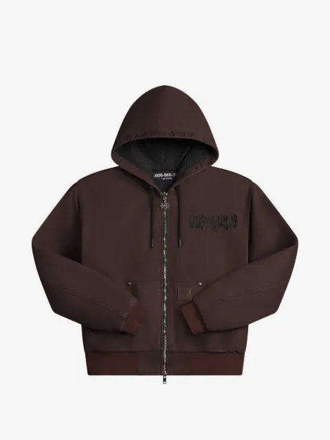 LOSTSHDWS zip-fastening hoodie