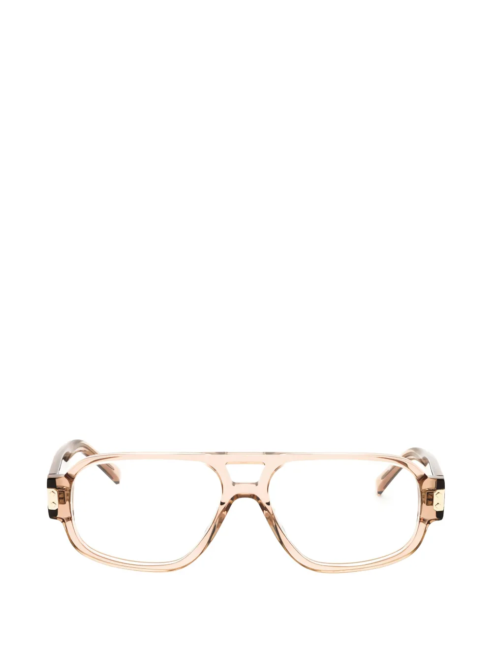 MCM pilot-frame glasses - Nude