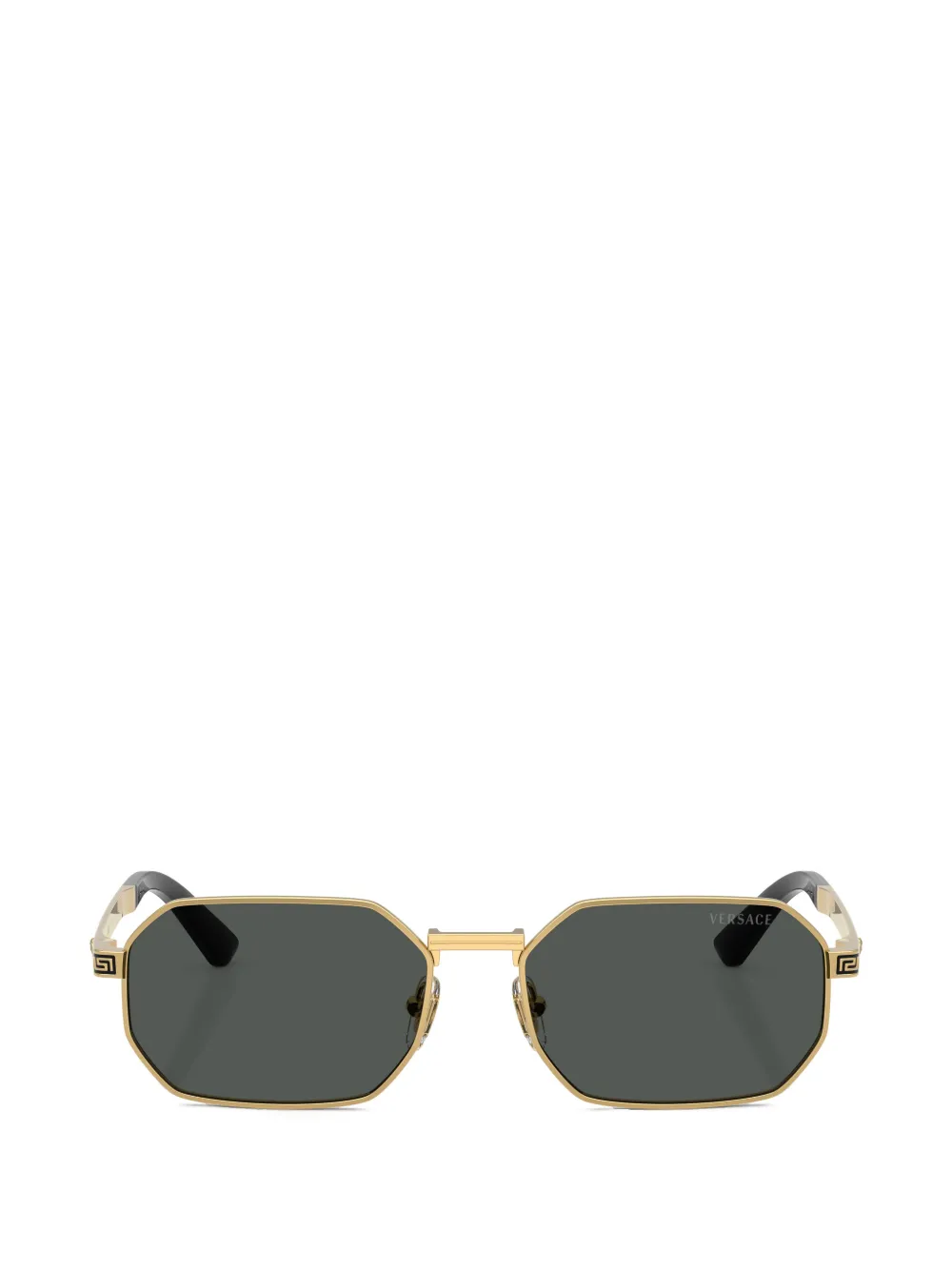 Versace Eyewear Occhiali da sole geometrici - Oro