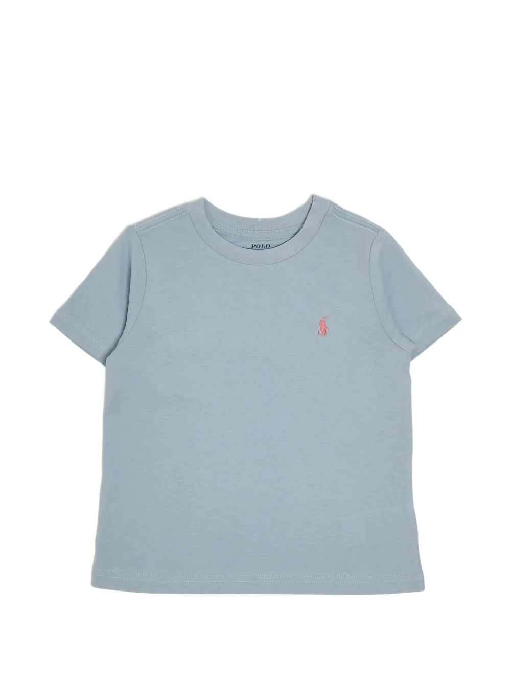 POLO RALPH LAUREN KIDS Katoenen T-shirt met ronde hals Blauw