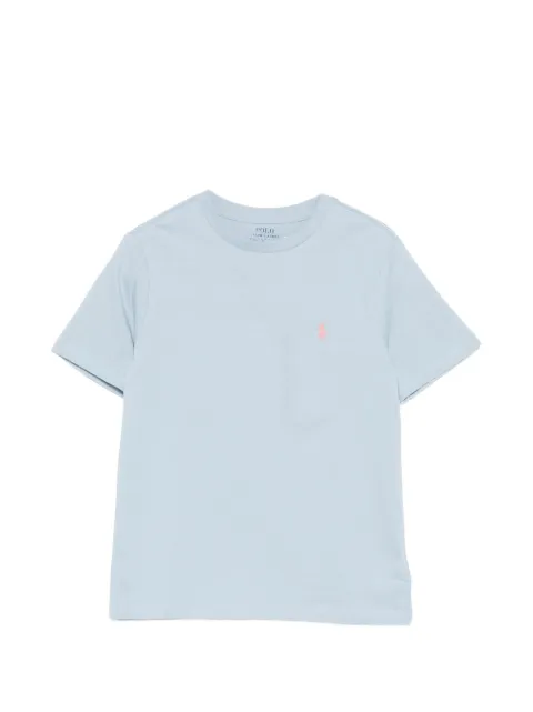 POLO RALPH LAUREN KIDS playera con cuello redondo