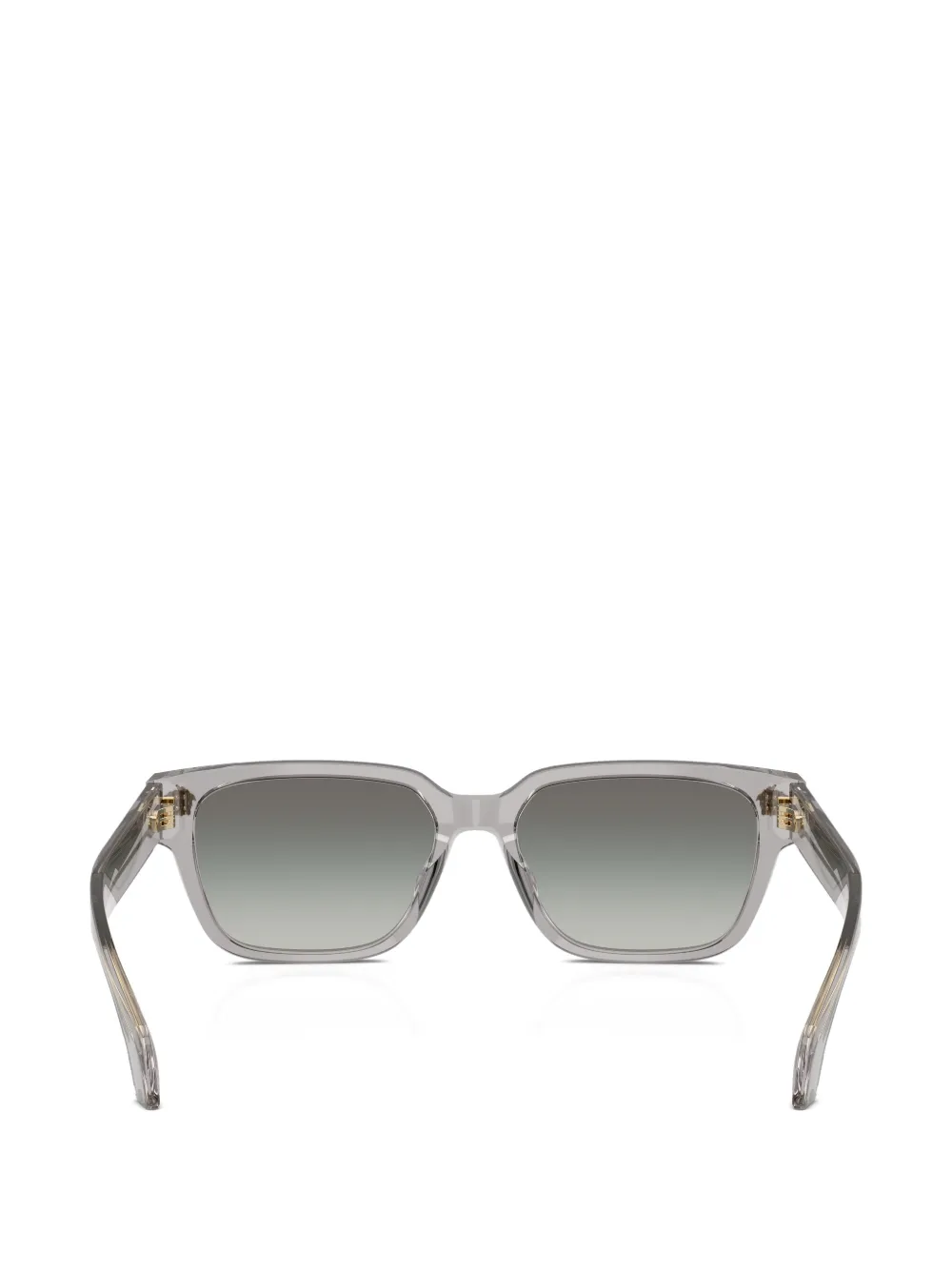 Versace Eyewear Zonnebril met rechthoekig montuur Grijs