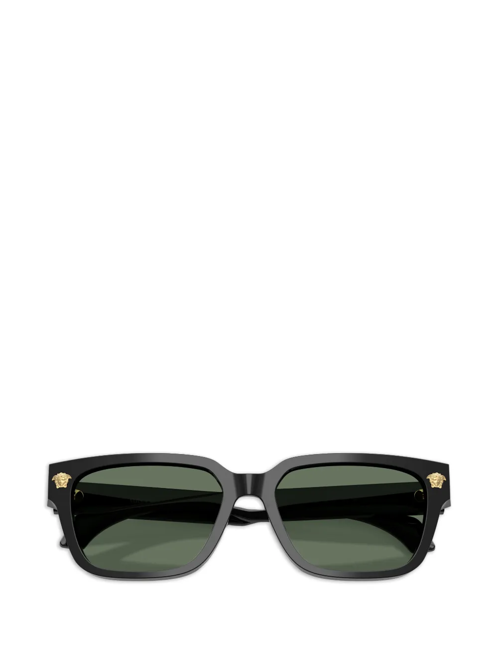 Versace Eyewear Zonnebril met vierkant montuur Zwart