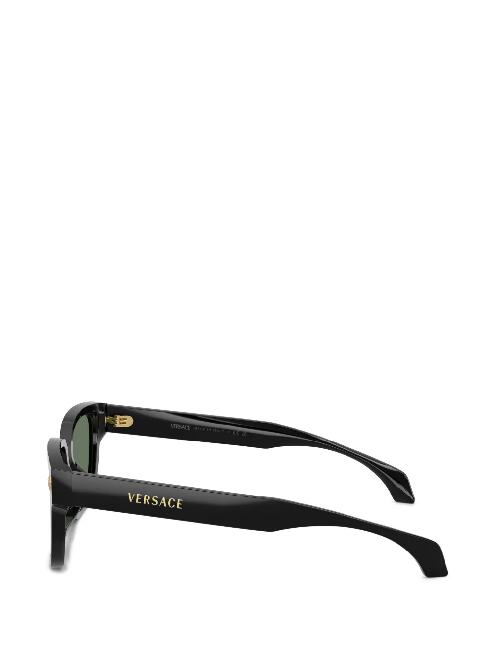 Versace Eyewear Zonnebril met vierkant montuur Zwart
