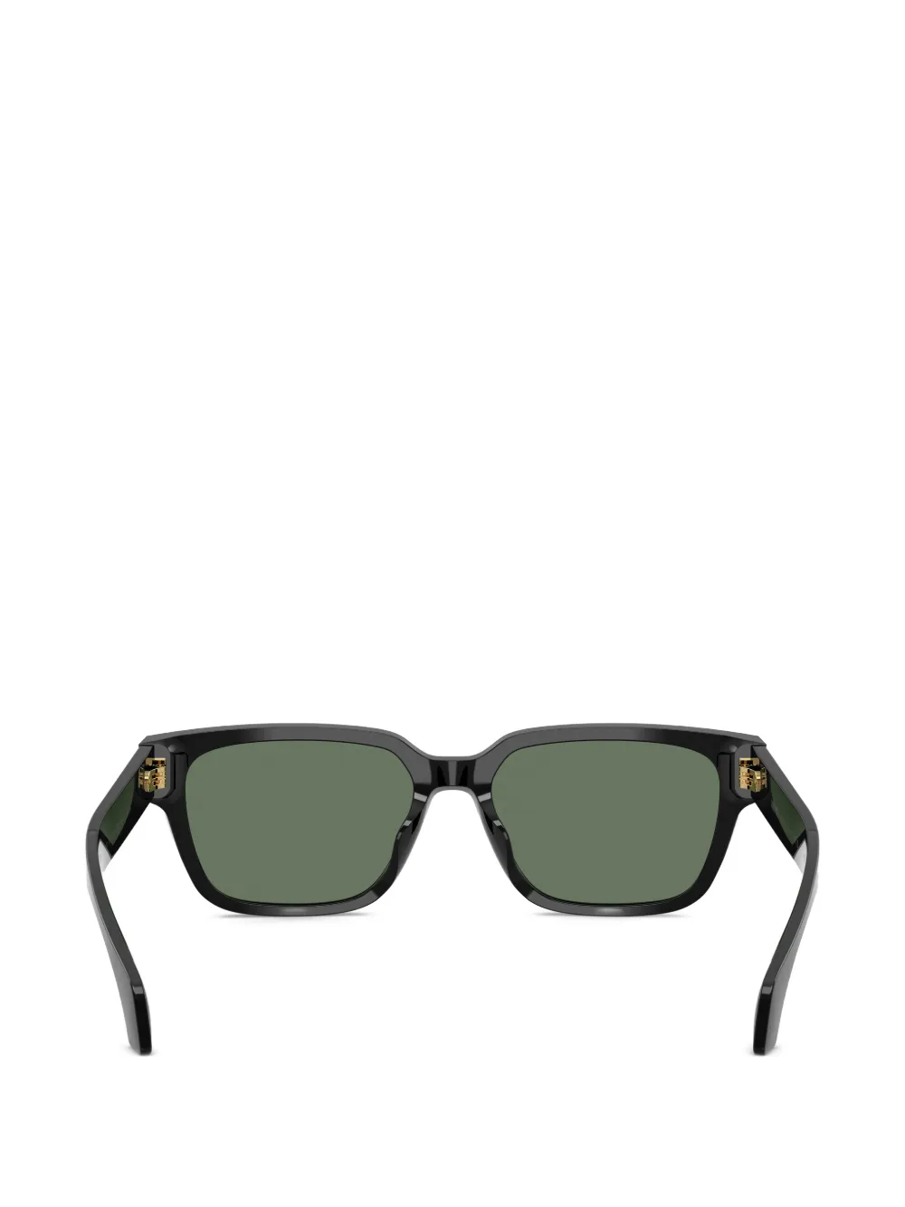 Versace Eyewear Zonnebril met vierkant montuur Zwart