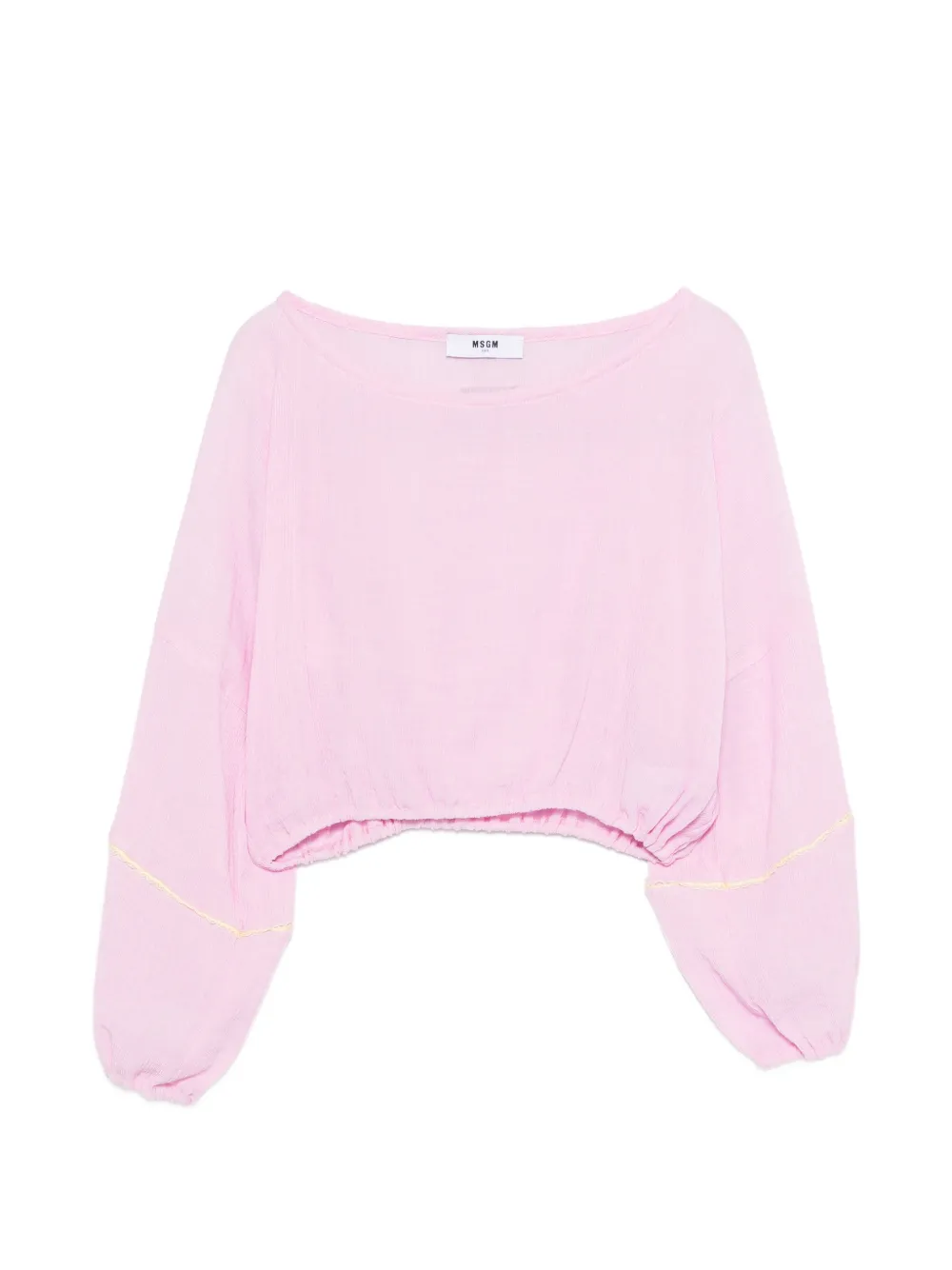 MSGM Kids long-sleeve top - Rosa