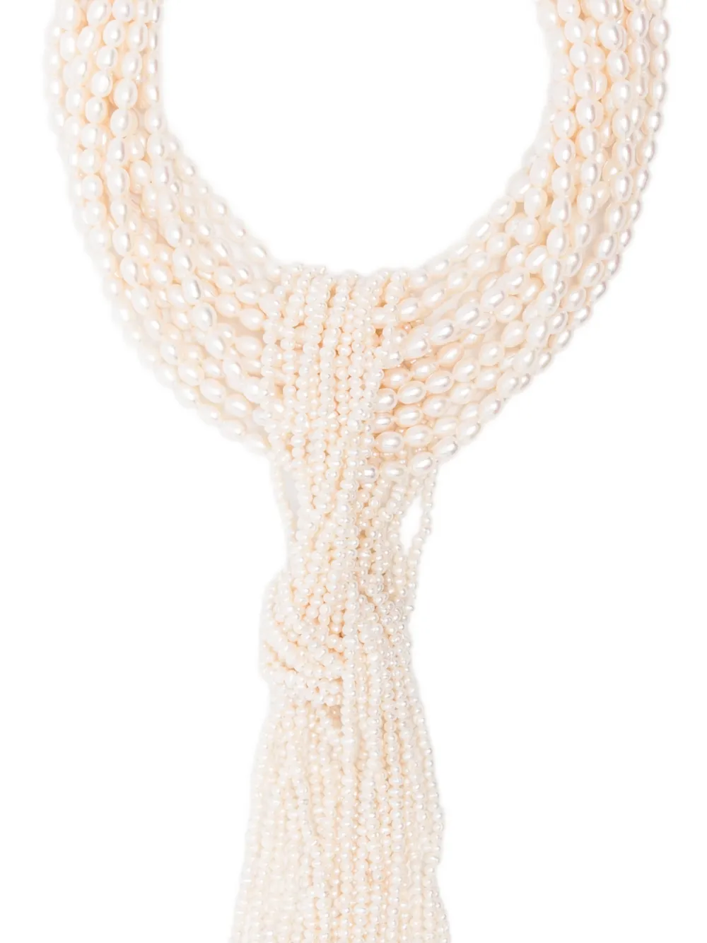  Rosantica Pearl Multi-strand Necklace - White 
