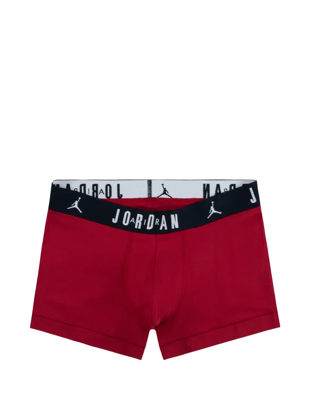 Jordan Kids Drie boxershorts met logoband Rood