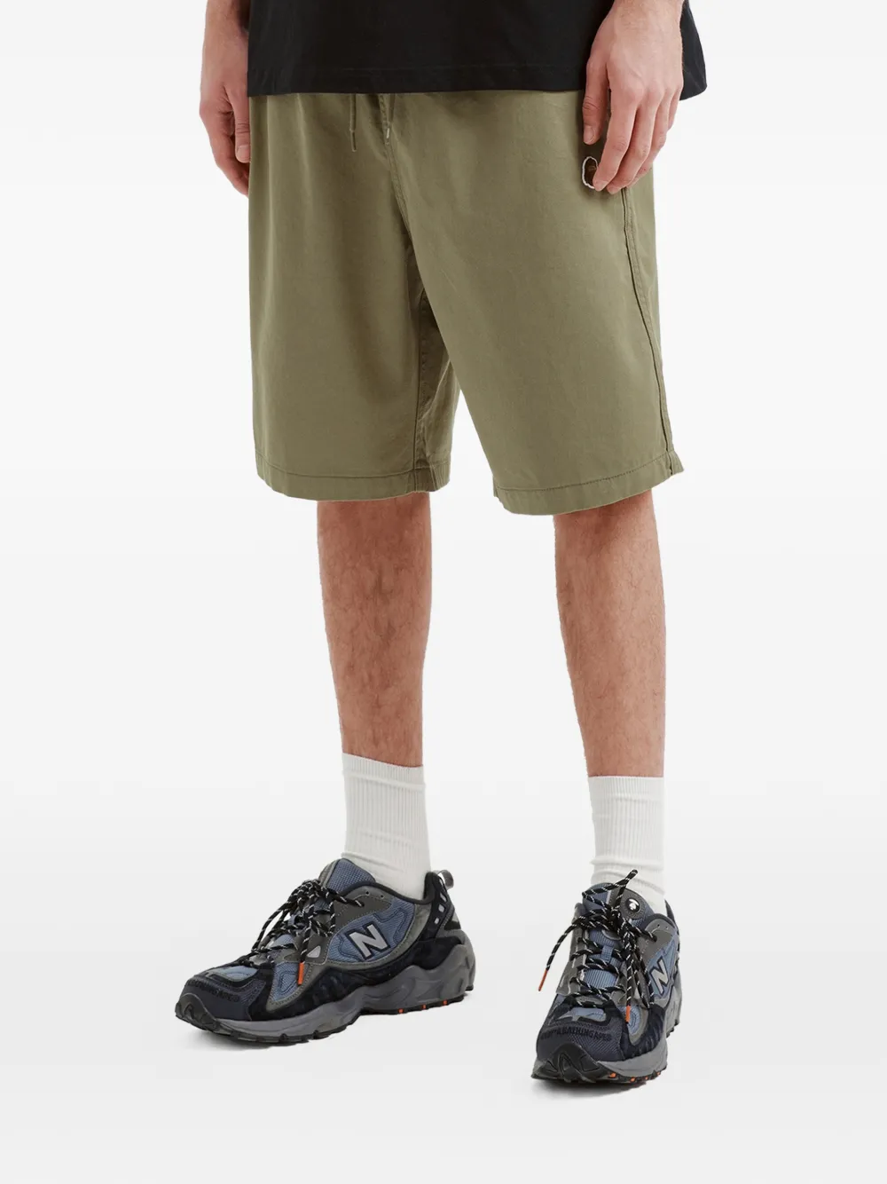  Fingercroxx Logo-detail Drawstring Shorts - Green 
