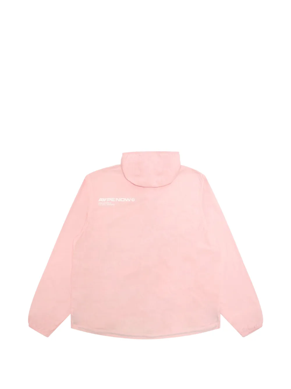 AAPE BY *A BATHING APE Jack met capuchon en logodetail Roze