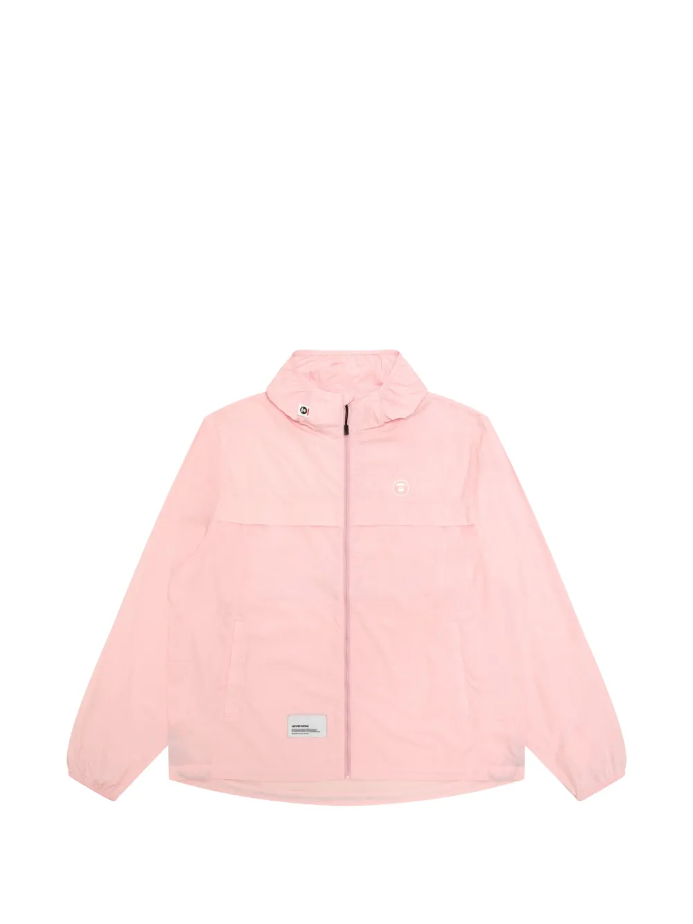 AAPE BY *A BATHING APE® Giacca con cappuccio e logo - Rosa