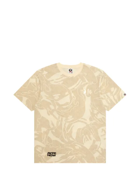 AAPE BY *A BATHING APE® camouflage-print T-shirt