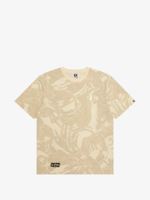 AAPE BY *A BATHING APE® camouflage-print T-shirt