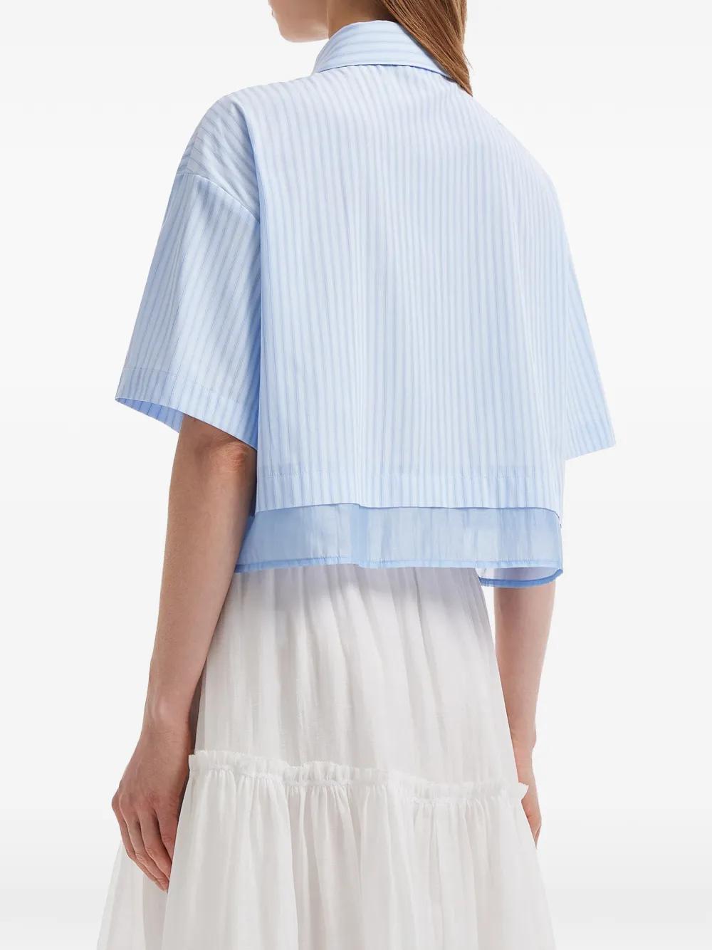 tout a coup Gelaagde blouse Blauw
