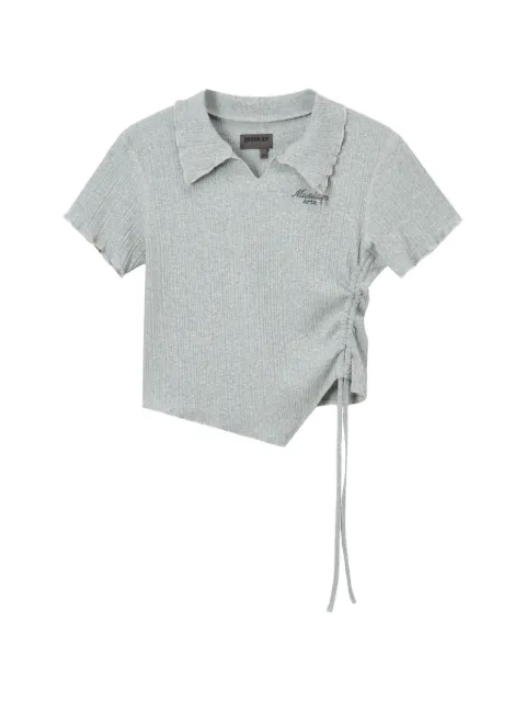 Musium Div. 러플 코튼 탑