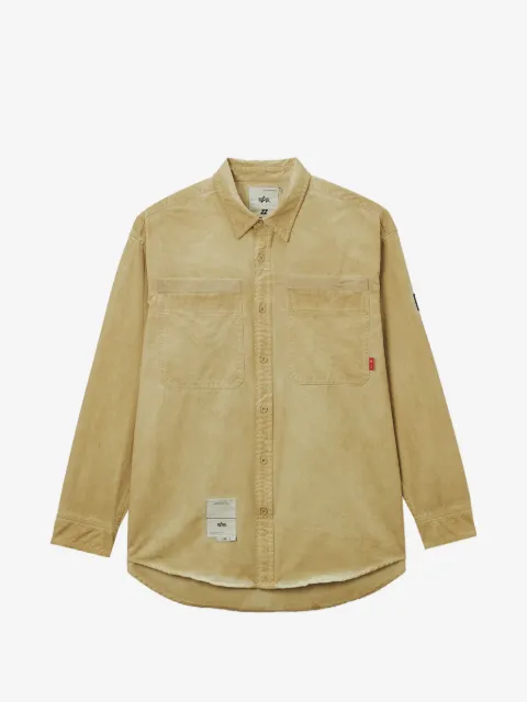 izzue patch-pocket shirt