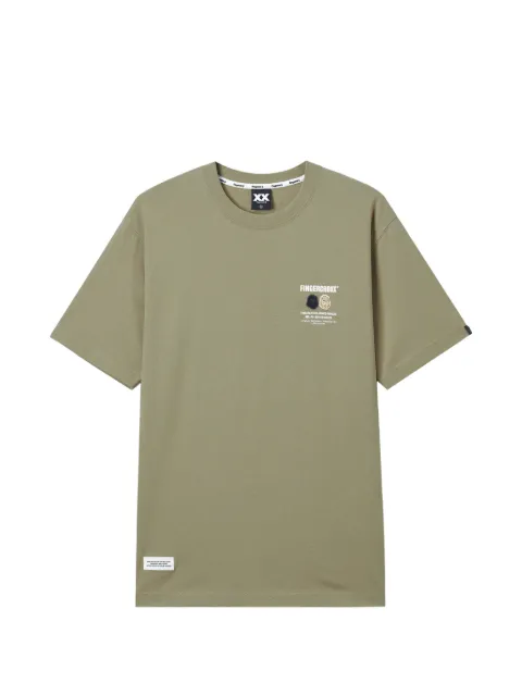 FINGERCROXX playera con logo estampado