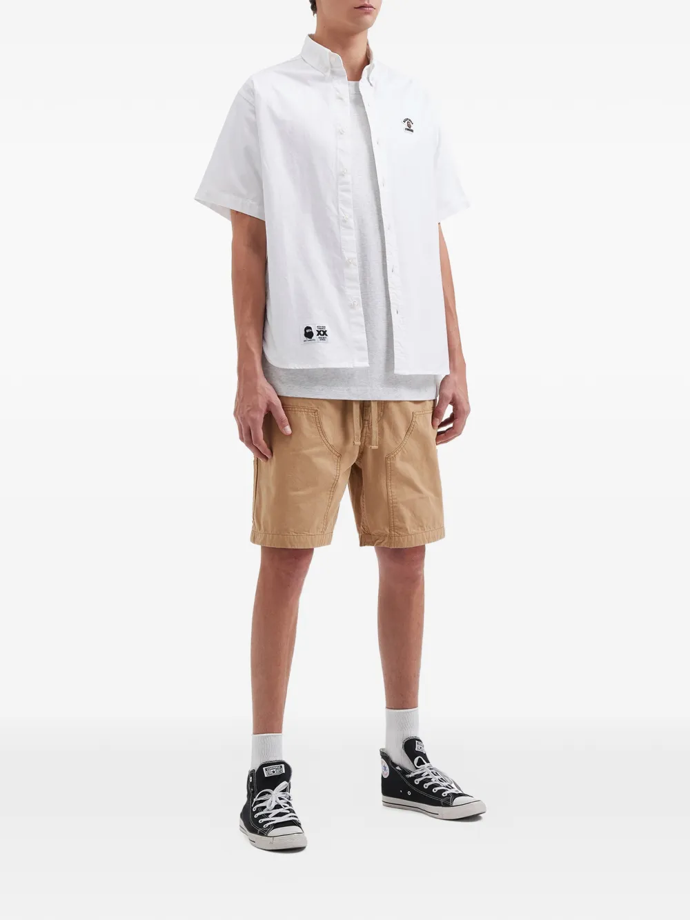 FINGERCROXX Hemd mit Logo-Patch