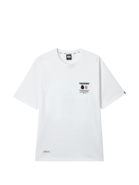 FINGERCROXX playera con logo estampado