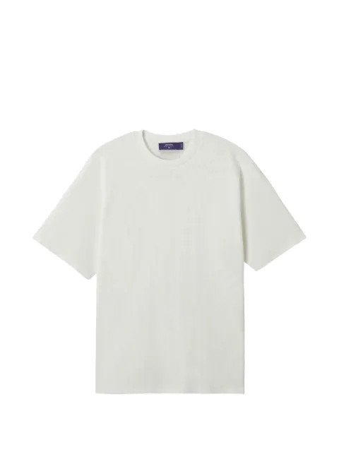 aftermaths Wafel T-shirt met ronde hals