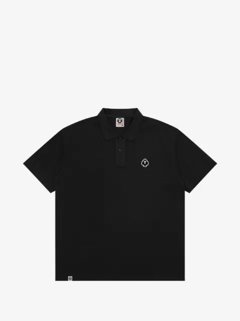 AAPE BY *A BATHING APE® playera tipo polo con logo