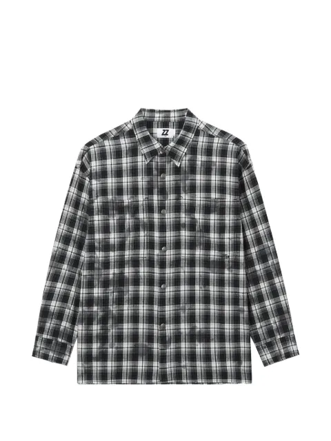 izzue check-pattern shirt