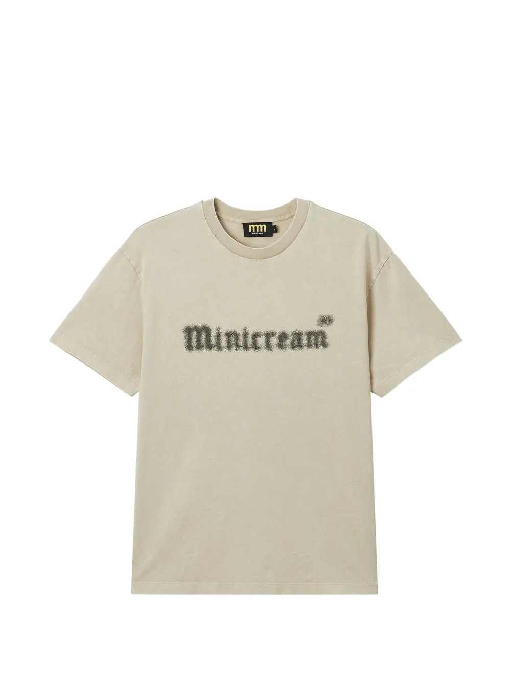 Mini Cream T-shirt con logo - Toni neutri