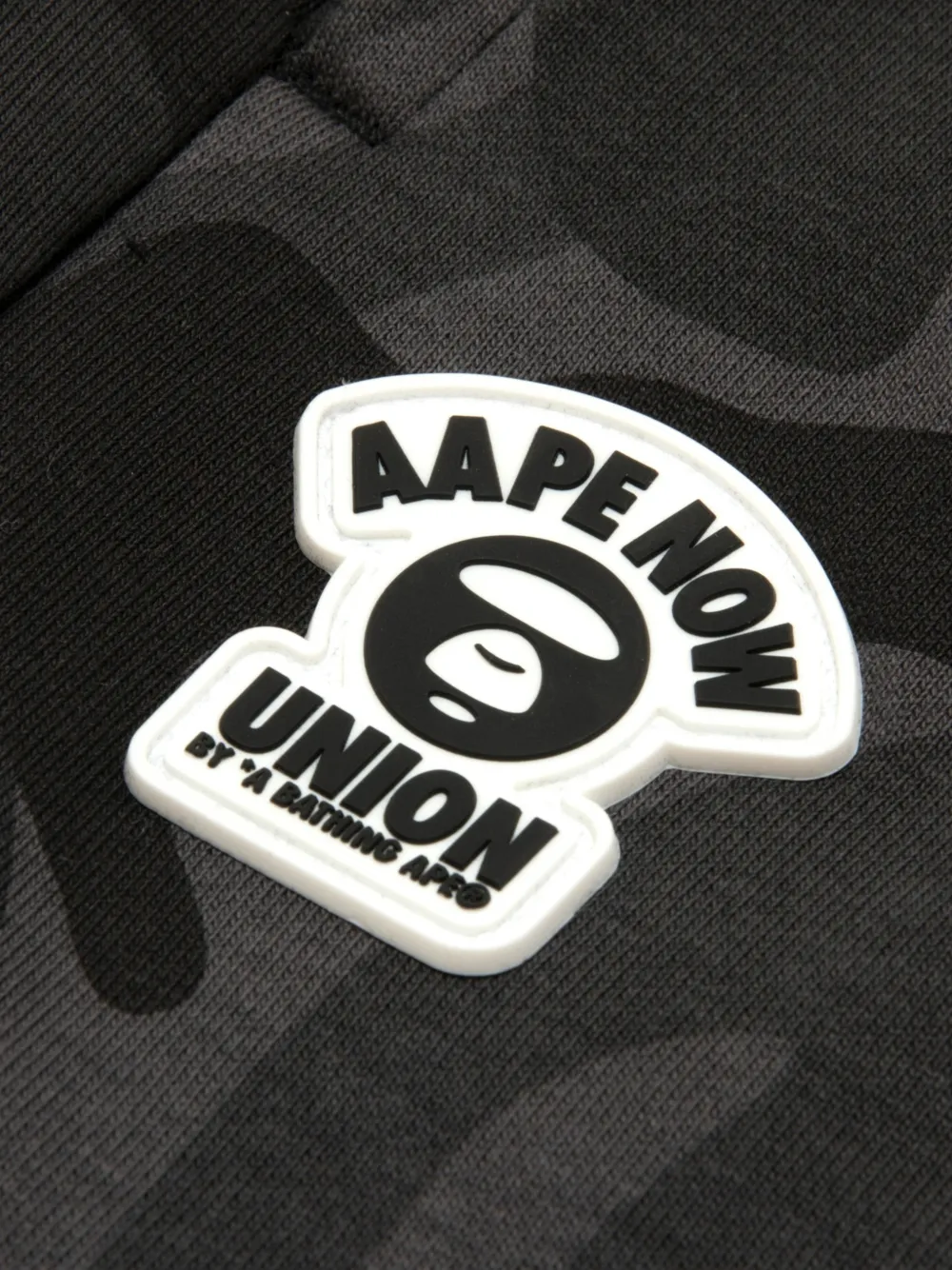AAPE BY *A BATHING APE Shorts met camouflageprint Zwart