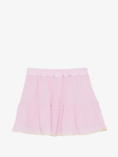 MSGM Kids tiered-hem skirt
