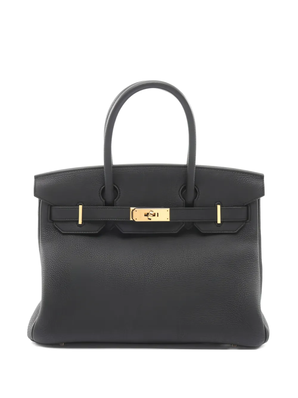 Hermès Pre-Owned 2023 top handle birkin handbag - Nero