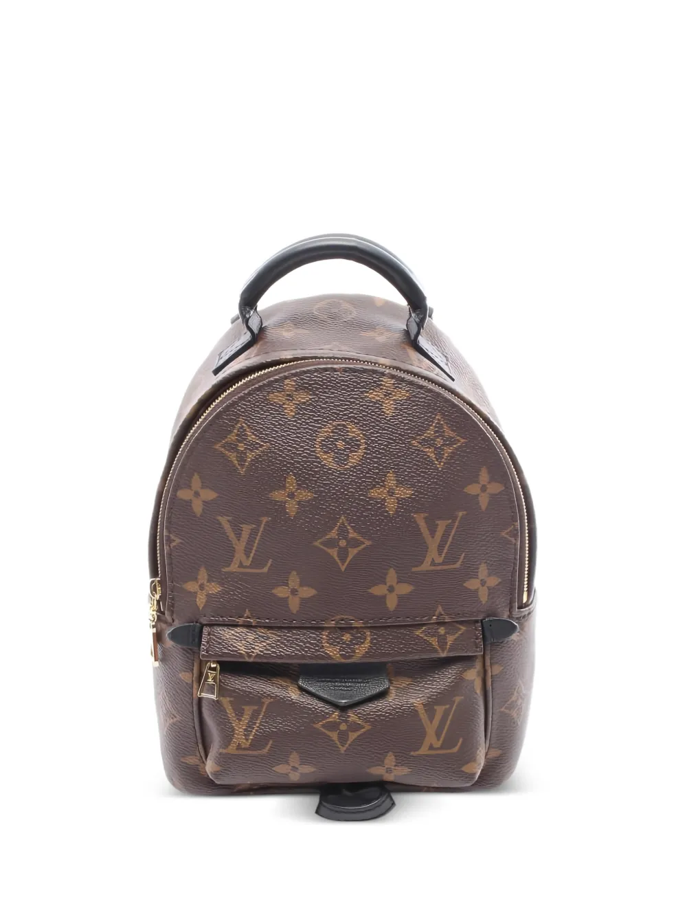 Louis Vuitton Pre-Owned 2020 mini Palm Springs Monogram leather backpack - Marrone