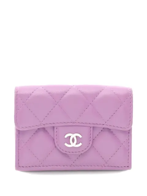 CHANEL Pre-Owned 2019 matelasse flap wallet