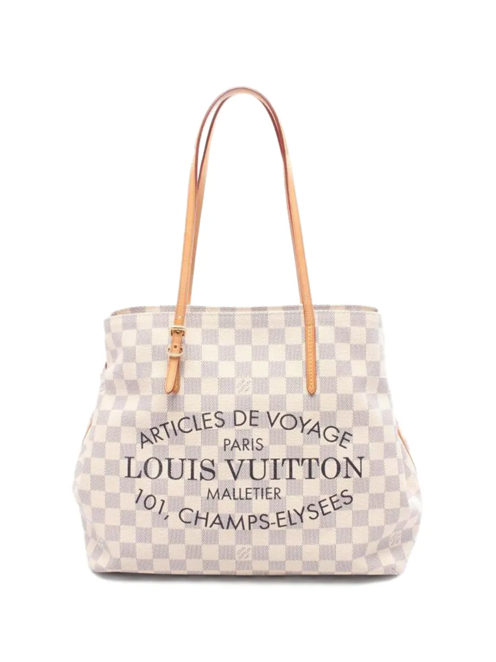 Louis Vuitton Pre-Owned 2014 Damier Hippopotamus shoulder bag - Toni neutri